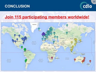 38 
CONCLUSION 
Join 115 participating members worldwide! 