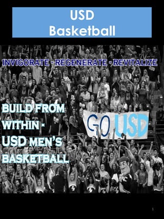 USD
Basketball
1	
  
 