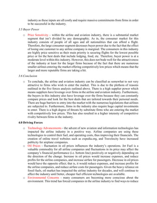 Air Canada External Analysis | PDF