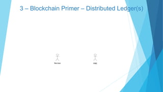 3 – Blockchain Primer – Distributed Ledger(s)
Barclays HSBC
 