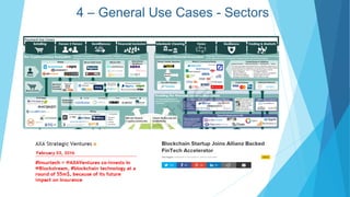 4 – General Use Cases - Sectors
 