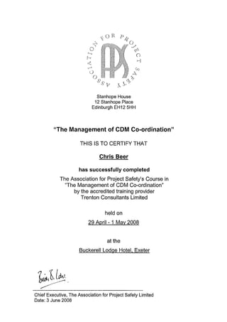 Managaement of CDM.PDF
