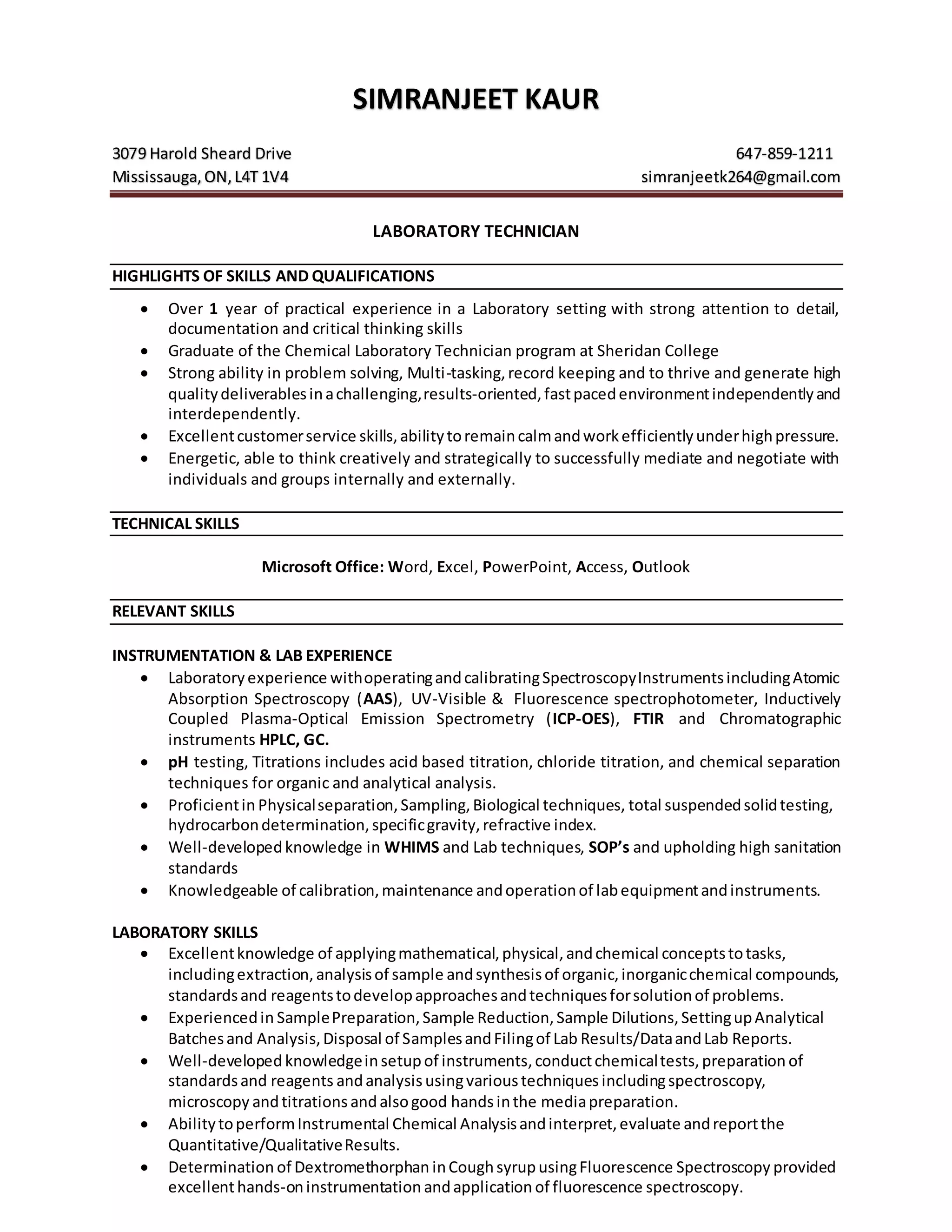 Lab Technician Syllabus.pdf Chemical_Lab_Tech | DOCX