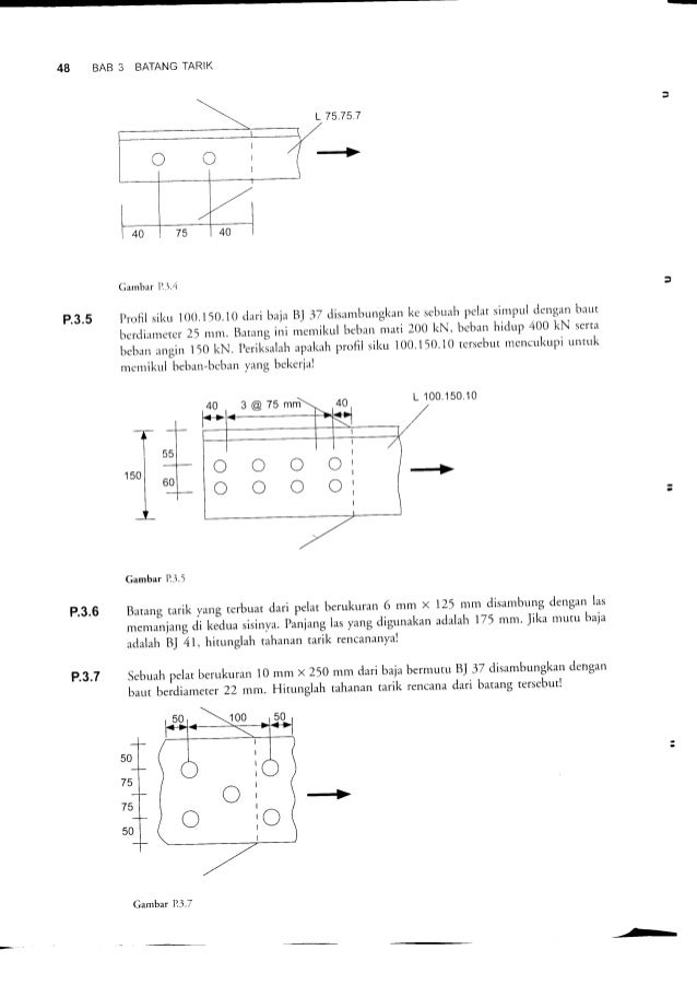 Contoh Soal Struktur Baja 1 Dan Penyelesaiannya Pdf