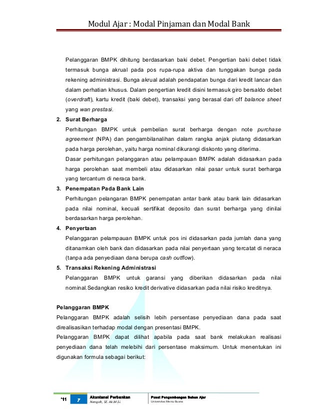 Contoh Surat Kuasa Debet Rekening