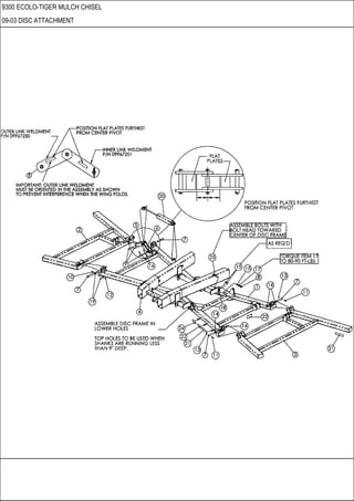 9300 ECOLO-TIGER MULCH CHISEL
09-03 DISC ATTACHMENT
 