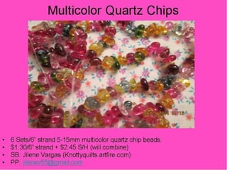 Hidden Treasure Bazaar PART TWO 9/30/14 8:00PM EST