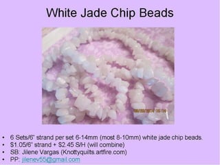 Hidden Treasure Bazaar PART TWO 9/30/14 8:00PM EST