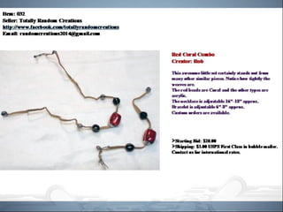 Hidden Treasure Bazaar PART TWO 9/30/14 8:00PM EST