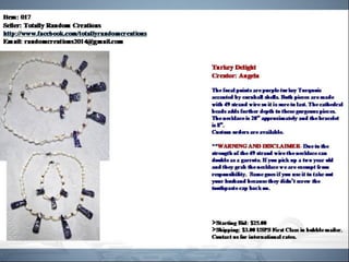 Hidden Treasure Bazaar PART TWO 9/30/14 8:00PM EST