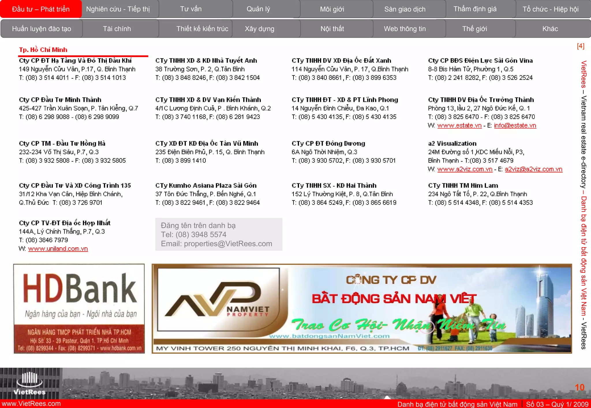VietnamRealEstate_E-Directory_VN_Q1_2009