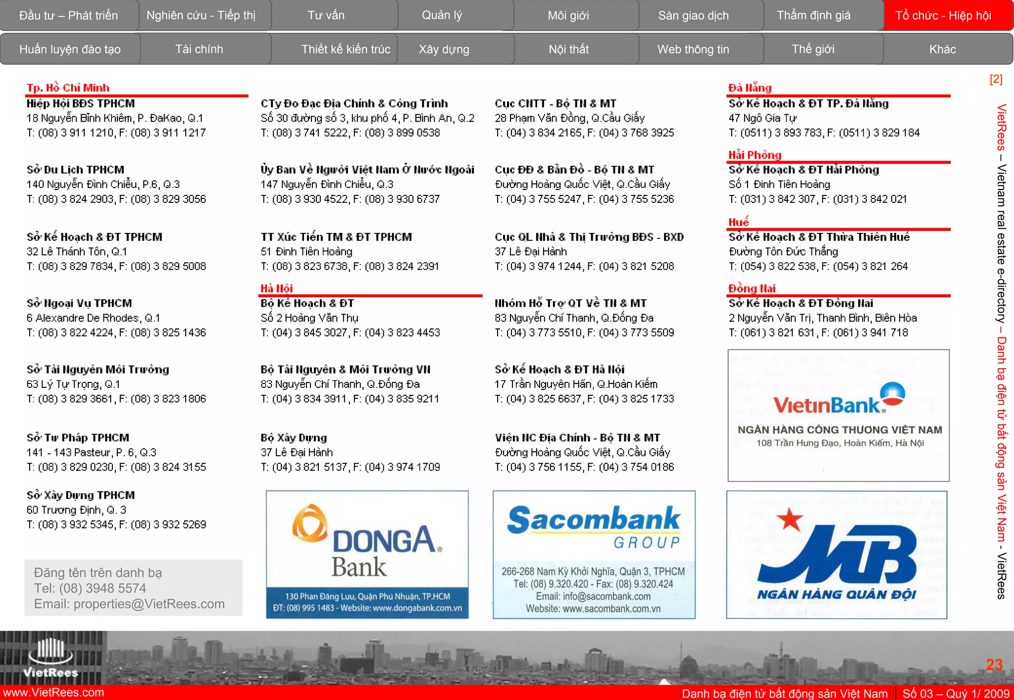 VietnamRealEstate_E-Directory_VN_Q1_2009
