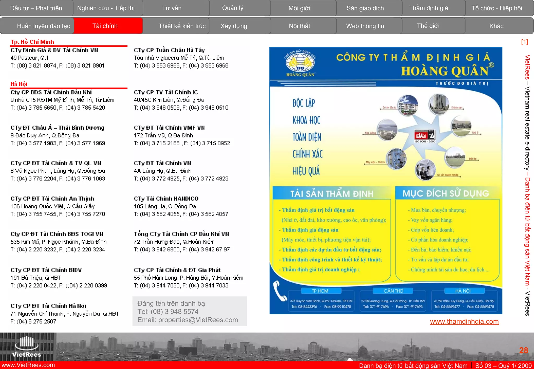 VietnamRealEstate_E-Directory_VN_Q1_2009