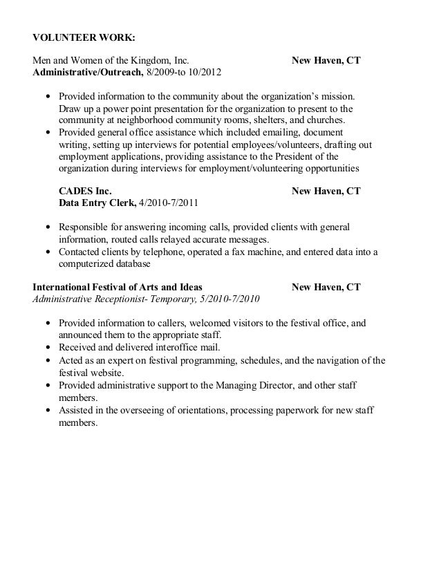 Resume writing services new haven ct