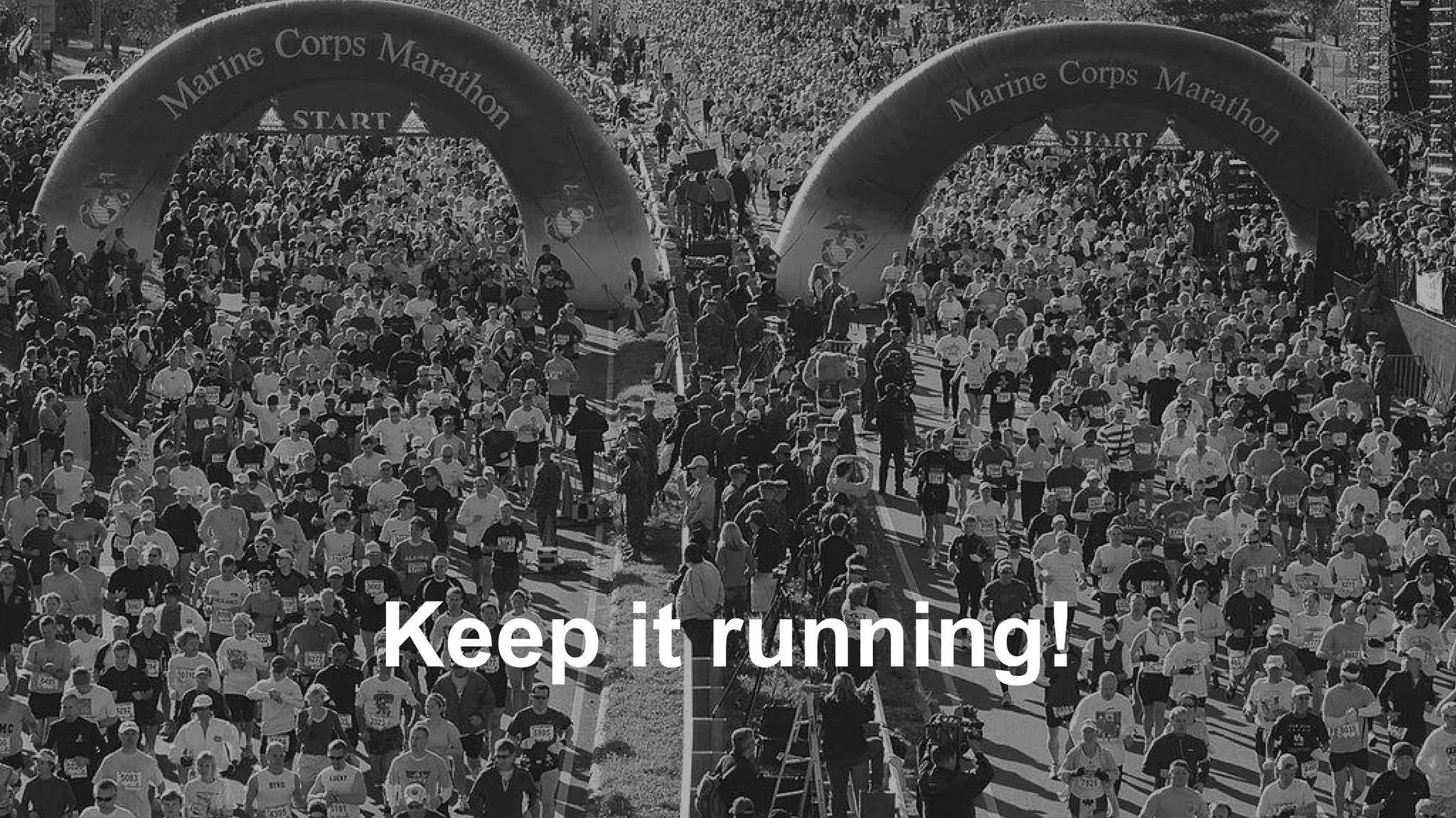 © 2017 Mesosphere, Inc. All Rights Reserved. 14
Keep it running!
 