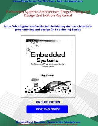 Embedded Systems Architecture Programming and Design 2nd Edition Raj ...