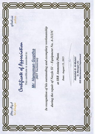 H. Gupta, NDT-Inspector