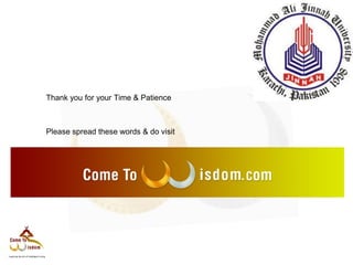 Thank you for your Time & Patience
Please spread these words & do visit
 