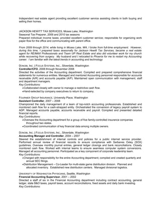 Janice R Sample Resume - Janice R Holmes | DOC