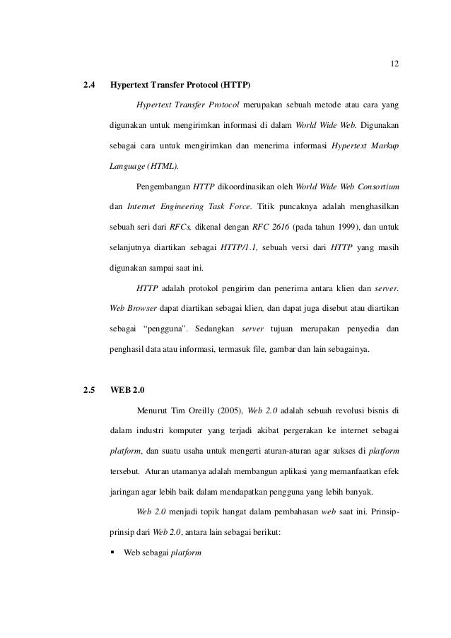 Skripsi - Analisis Dan Perancangan Aplikasi Jejaring 