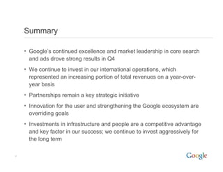 2006Q4 google earnings