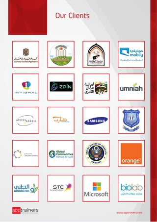 Our Clients
www.apptrainers.com
 