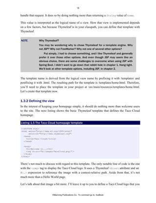 PDF Spring in Action - Sixth Edition (MEAP V04) Craig Walls download | PDF