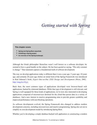 Spring In Action PDF Spring in Action - Sixth Edition (MEAP V04) Craig Walls download | PDF