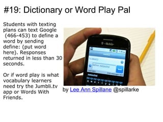 32 Interesting Ways to use Mobile Phones in the Classroom | PPT