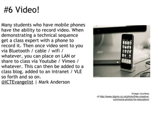 32 Interesting Ways to use Mobile Phones in the Classroom | PPT