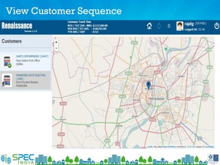 View Customer Sequence
 