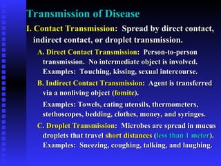 Principles of disease and epidemiology in human health | PPT