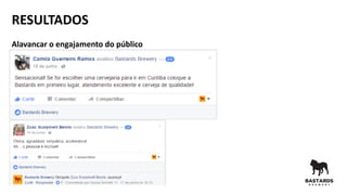 RESULTADOS
Alavancar o engajamento do público
 