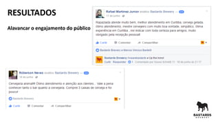 RESULTADOS
Alavancar o engajamento do público
 
