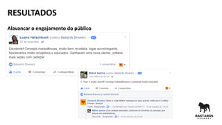 RESULTADOS
Alavancar o engajamento do público
 