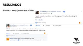 RESULTADOS
Alavancar o engajamento do público
 