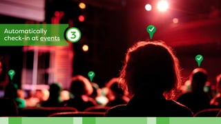 Combine beacons with
apps for wayfinding
and campus tours.
Printed maps are
becoming a thing of
the past.
2
 