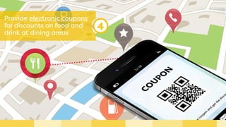 With beacons,
students can
automatically
check in at events.
3
 