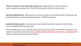 Surveyed crowns in cast partial denture prosthodontics | PPTX