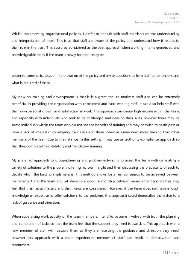 Introduction for leadership assignment image