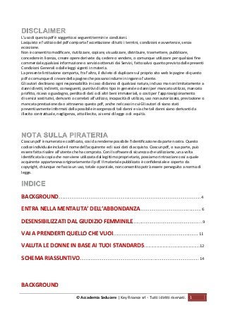 © Accademia Seducere | Key Finance srl - Tutti i diritti riservati. 1
L’uso di questo pdf è soggetto ai seguenti termini e...
