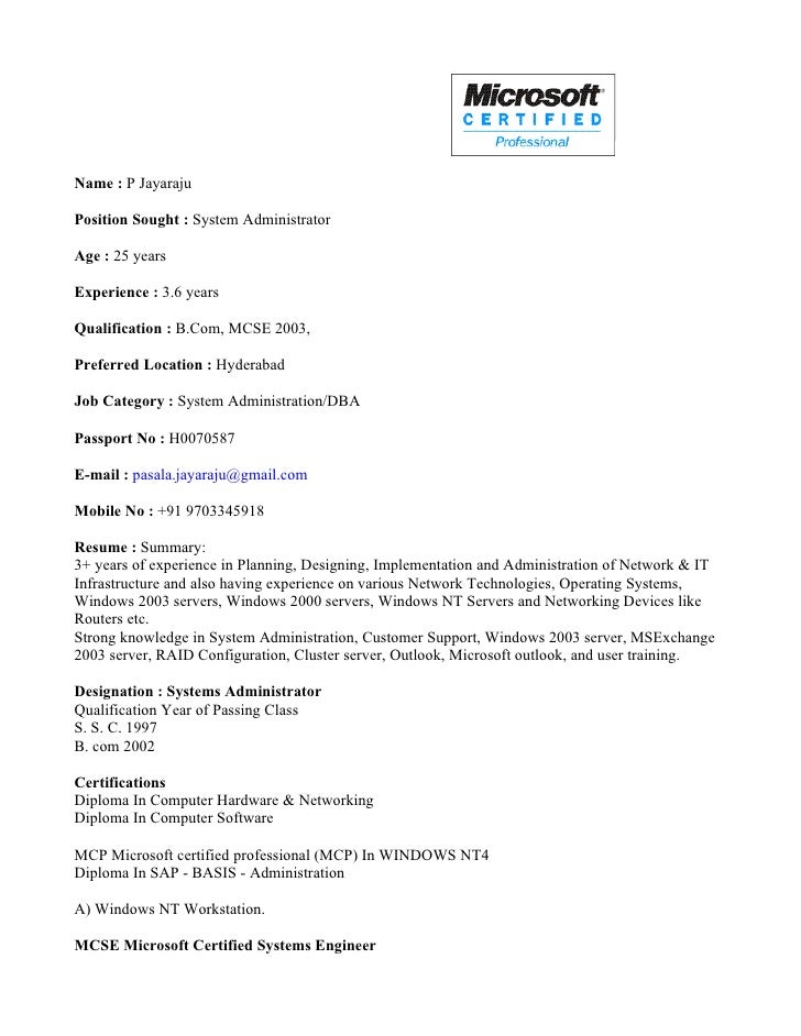 jayaraju 1 resume