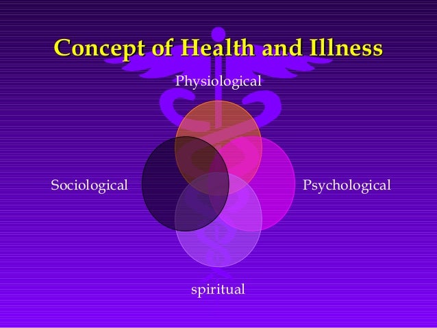 what are the concepts of illness