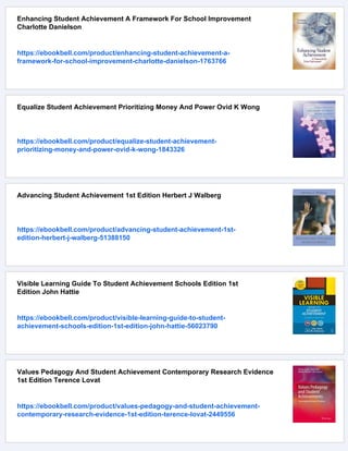 Student Achievement Through Staff Development 3rd Edition 3rd Edition ...