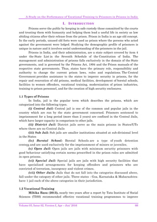 93 a study on the performance of vocational training to prisoners in ...