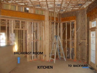 BREAKFAST ROOMTO  BACKYARDKITCHEN
