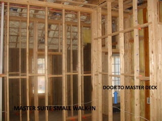 DOOR TO MASTER DECKMASTER SUITE SMALL WALK-IN
