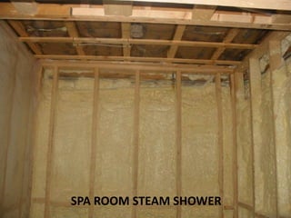 SPA ROOM STEAM SHOWER