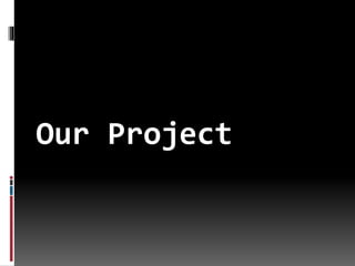 Our Project
 
