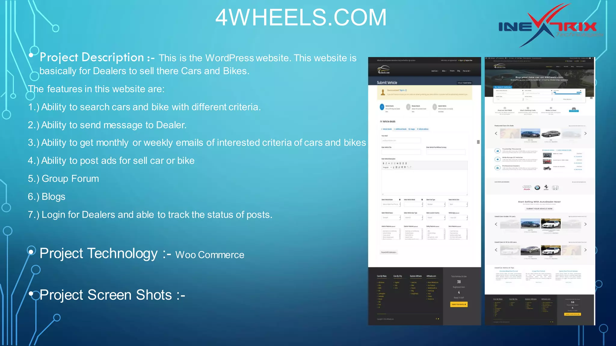 Inextrix Presentation | PPT